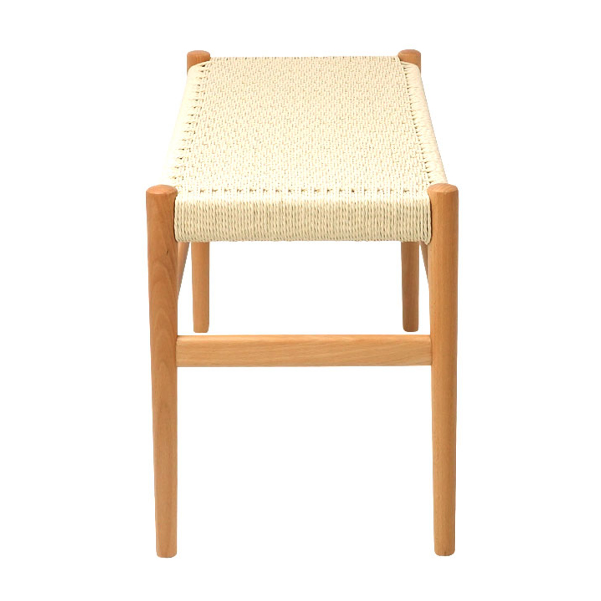 ベンチ 幅100cm 高さ47cm ペーパーコード カノコラージスツール （ リ