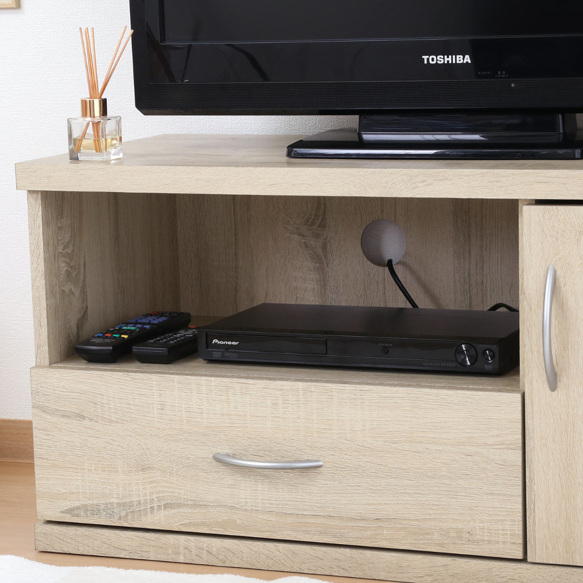 不二貿易（Fuji Boeki） テレビ台 幅89cm コンパクト シンプル ラルゴ