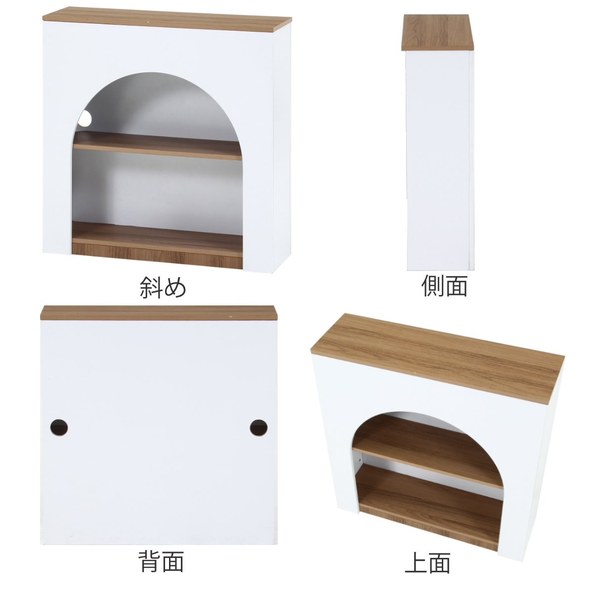 不二貿易（Fuji Boeki） Chamill マントルピース NA×WH （ オープン