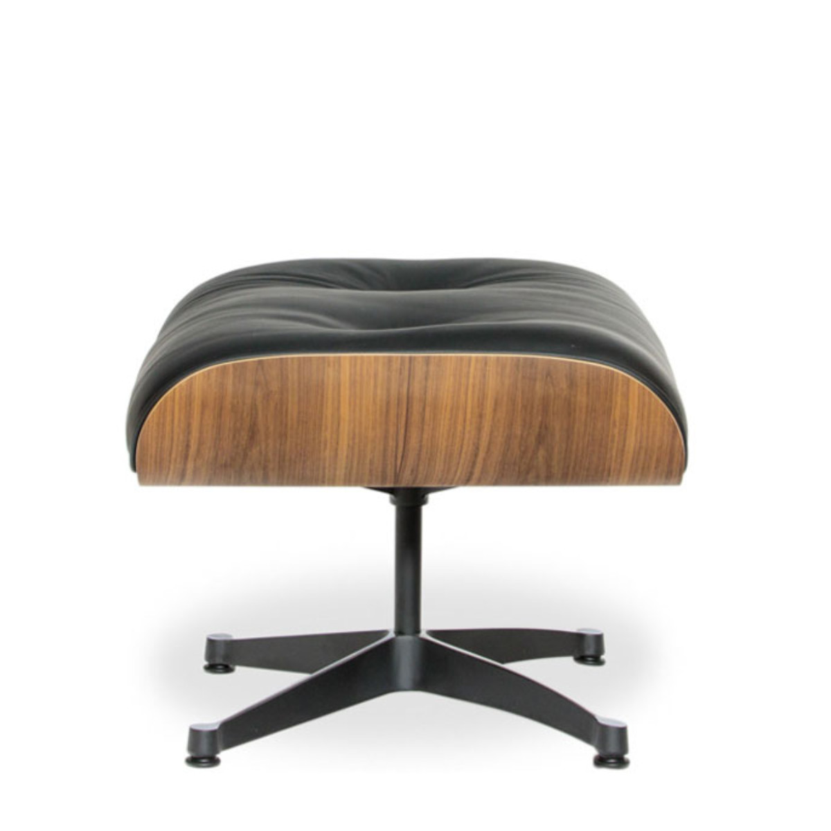 リビングチェア 座面高42cm 本革 ウォールナット イームズ ラウンジ