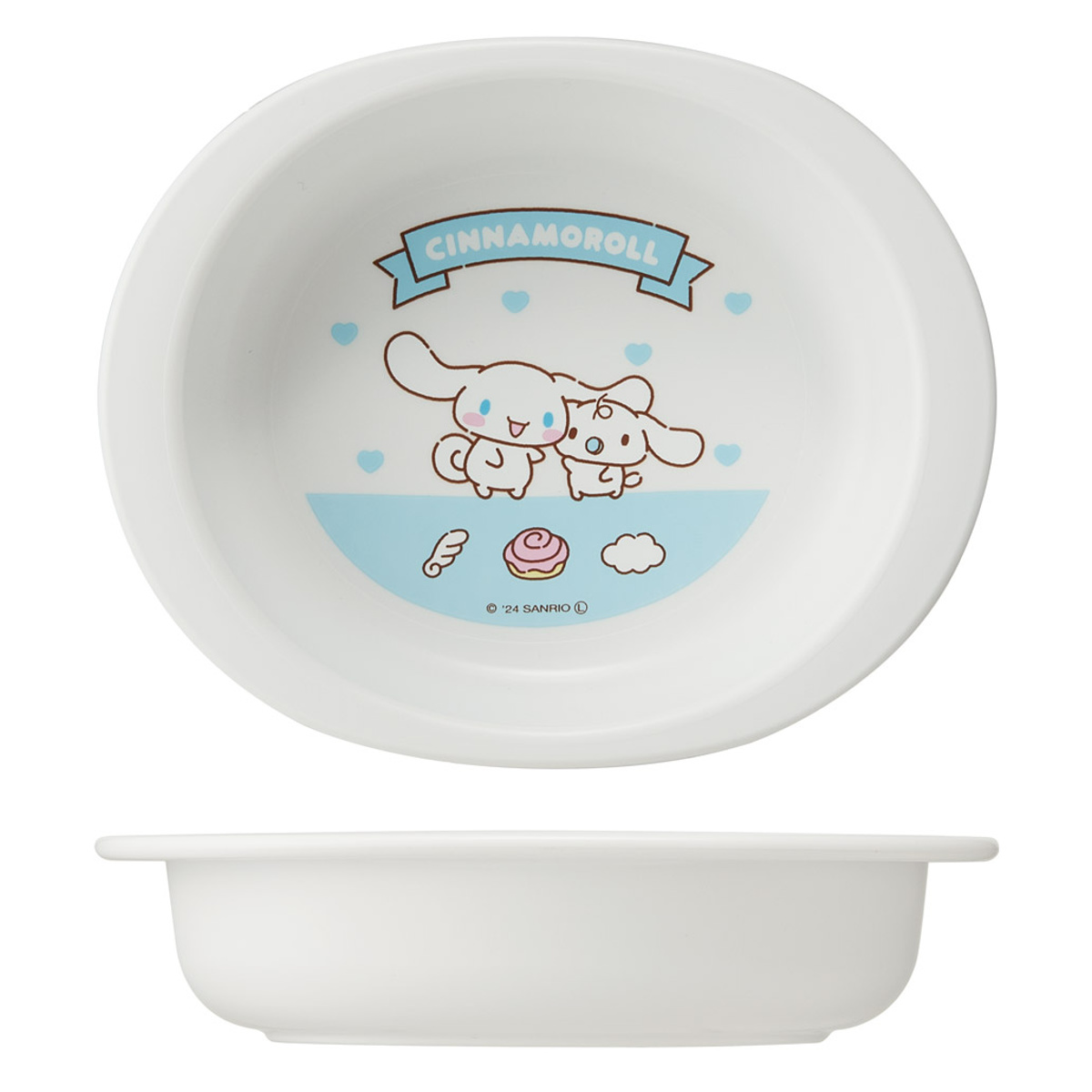 スケーター ボウル 小皿 ベビー用 PP製 290ml シナモロール スケーター ボウル 小皿 ベビー用 PP製 290ml シナモロール