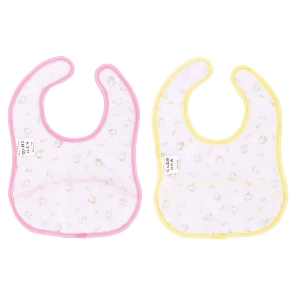 スケーター 食事エプロン 薄手 ベビーエプロン 2枚入り Sサイズ 撥水