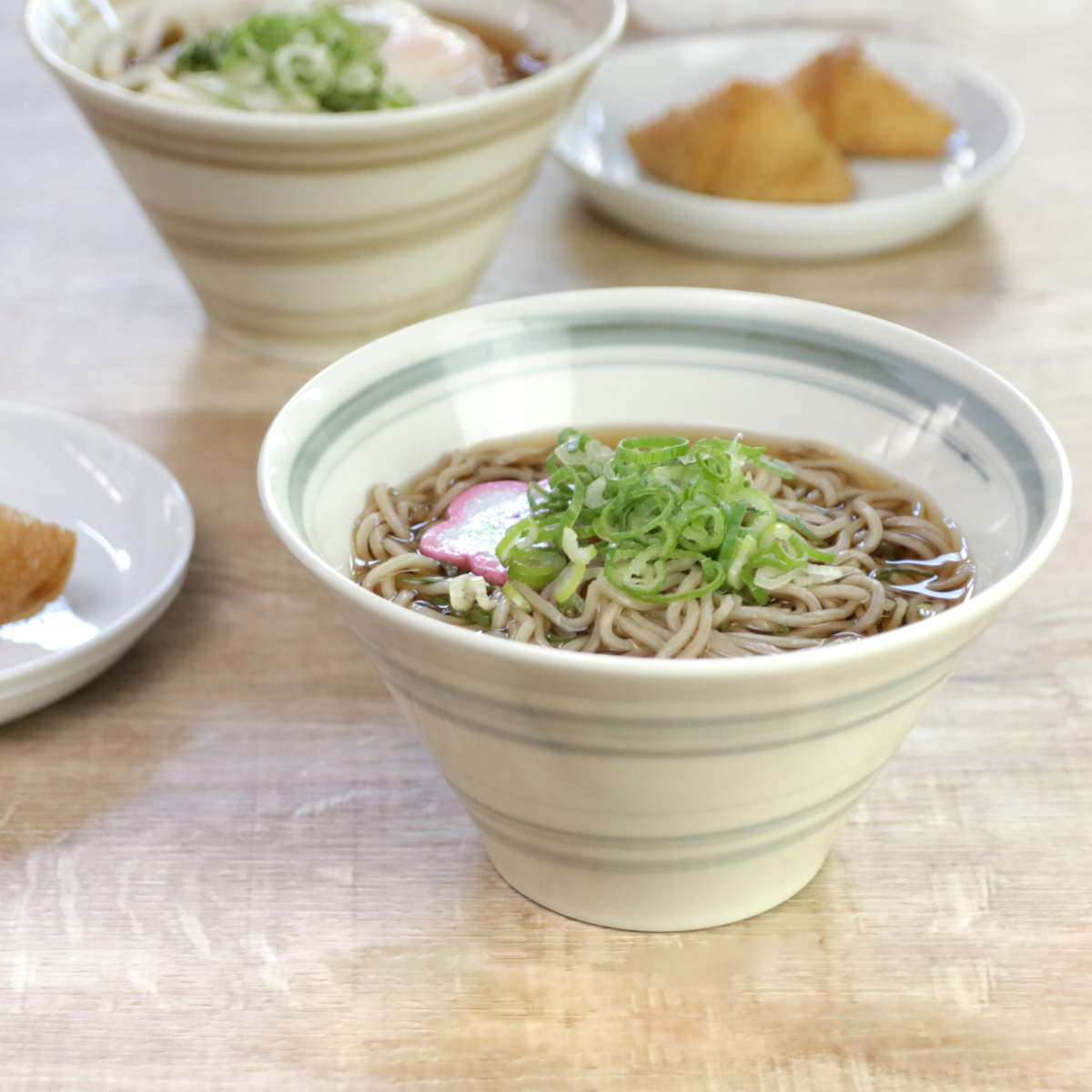 aito製作所 麺鉢 スプーン ペアセット スピラル 磁器 木製 （ 食洗機