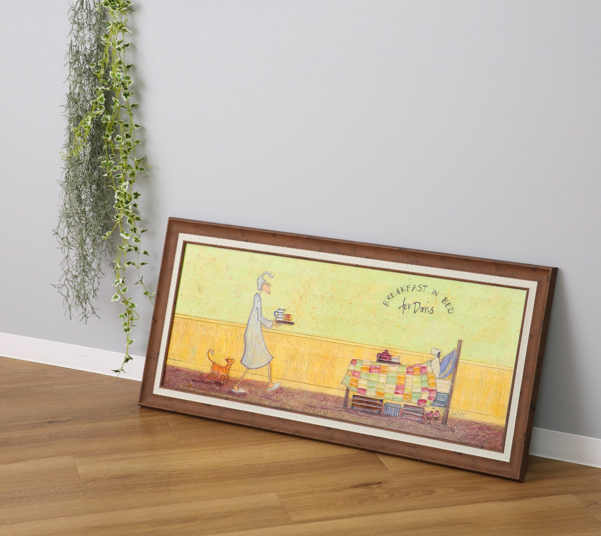 楽天市場】サムトフト 絵画 絵 47.5×37.5cm 【朝食たべに行こう