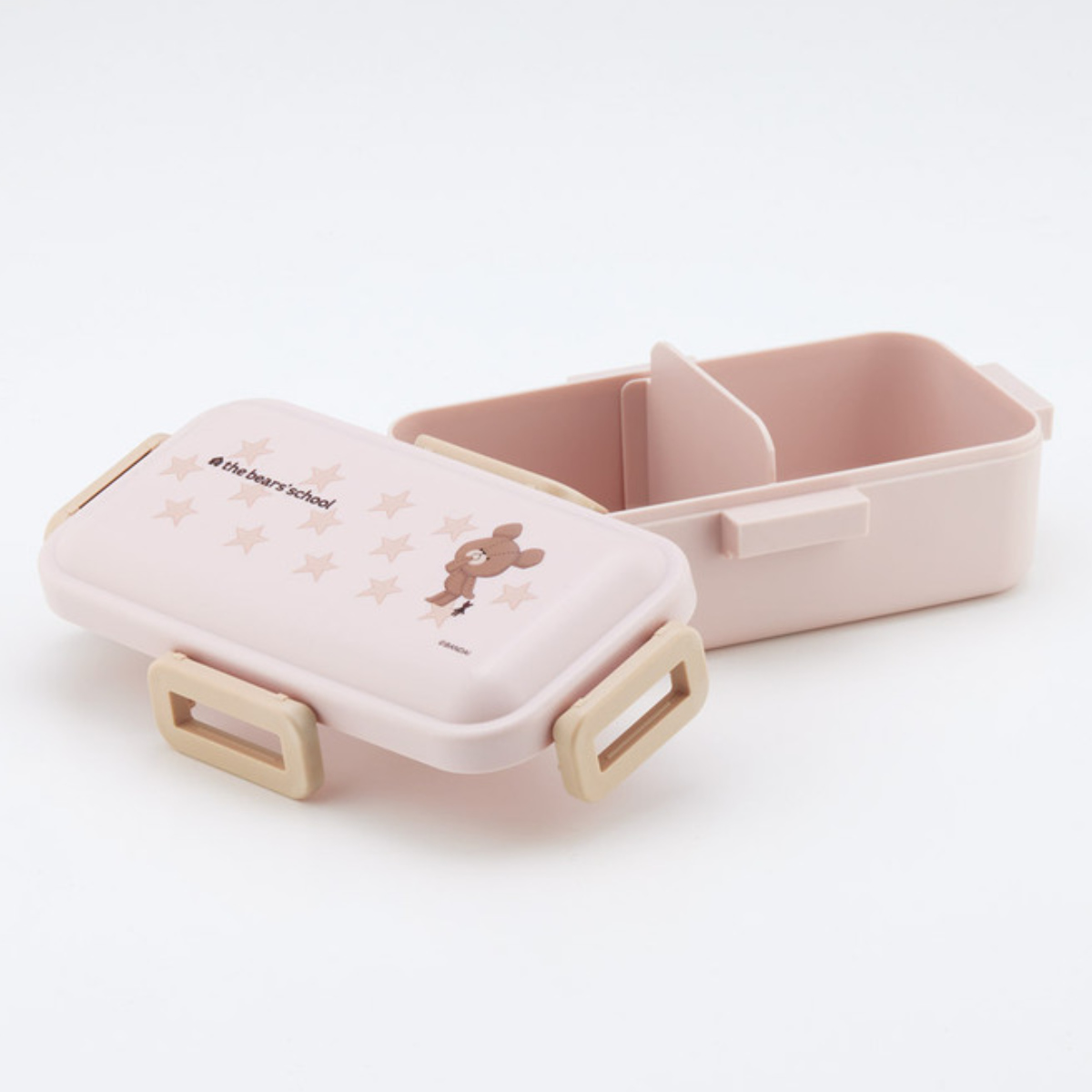 スケーター 弁当箱 1段 530ml 抗菌ふわっと弁当箱 くまのがっこう