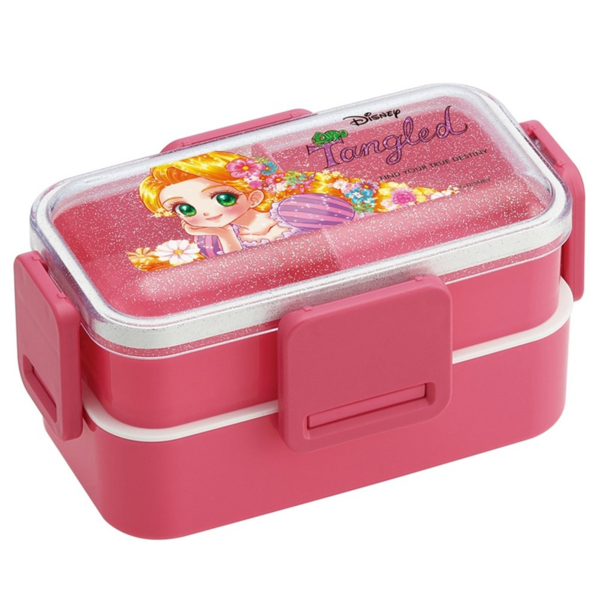 スケーター 弁当箱 2段 600ml 抗菌2段ふわっと弁当箱 ラプンツェル中川
