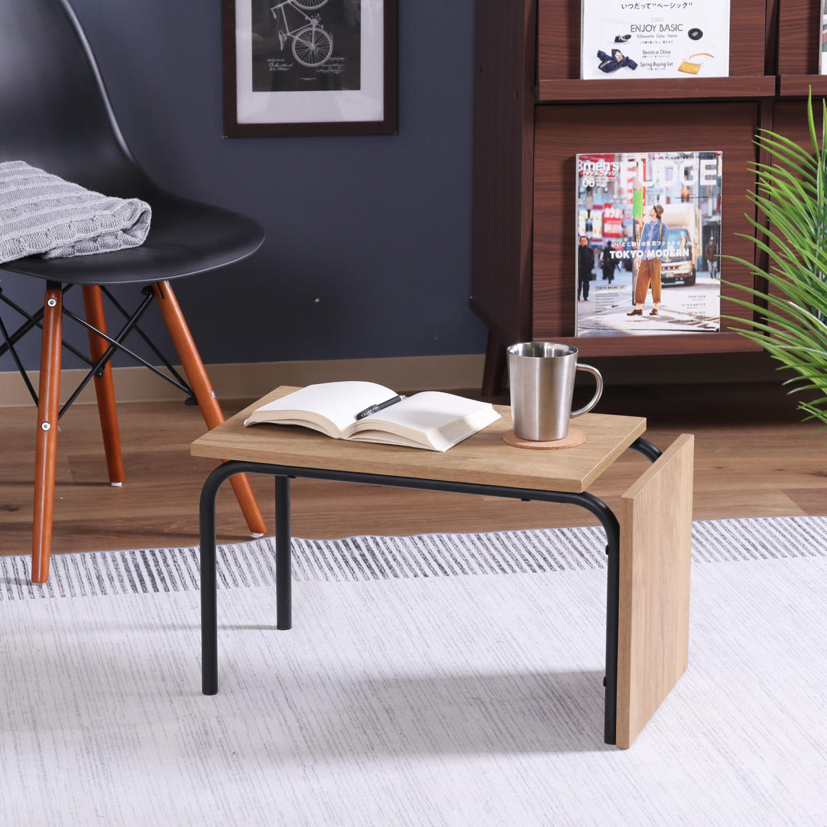不二貿易（Fuji Boeki） EZBO サイドテーブル 2wayテーブル 小サイズ