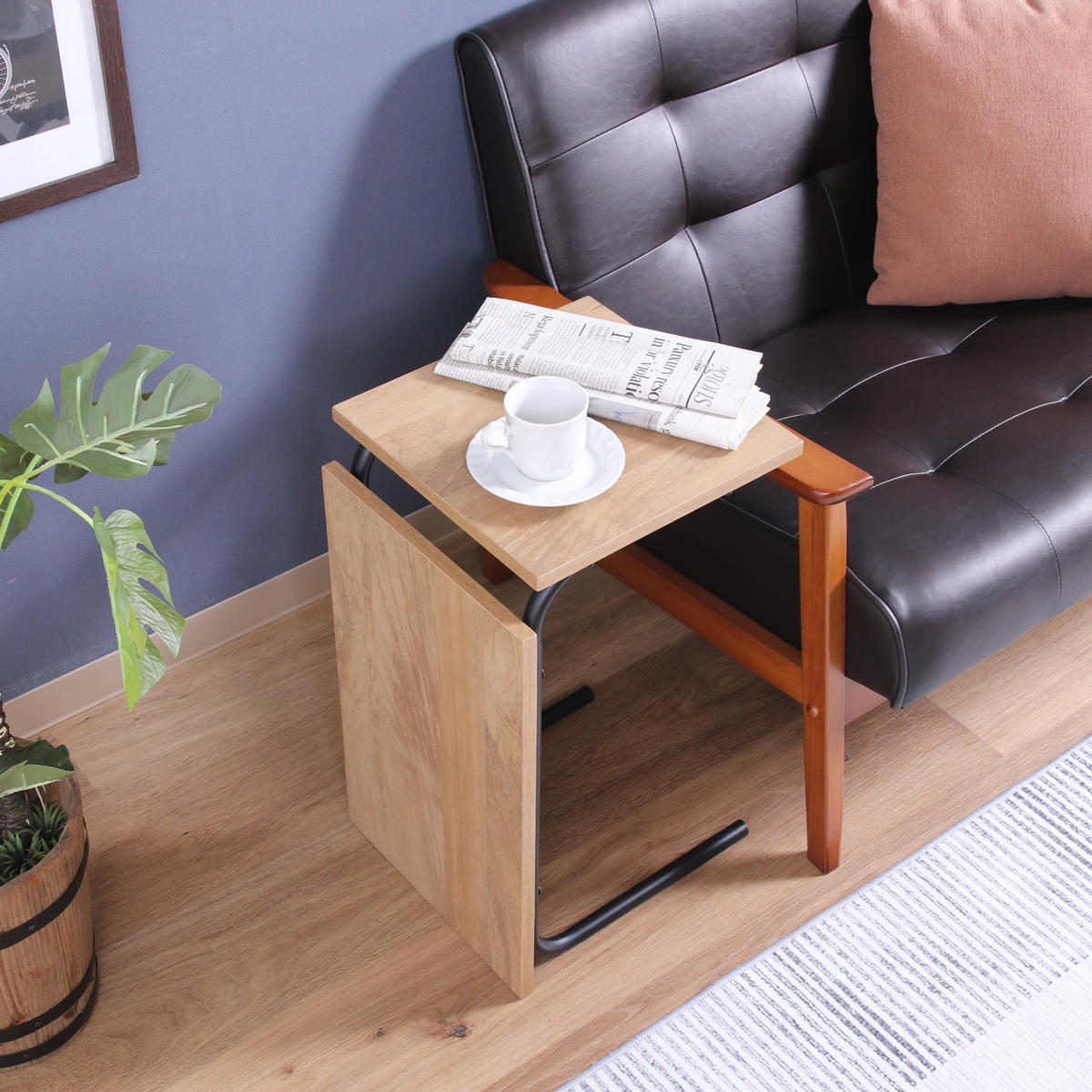 不二貿易（Fuji Boeki） EZBO サイドテーブル 2wayテーブル 小サイズ