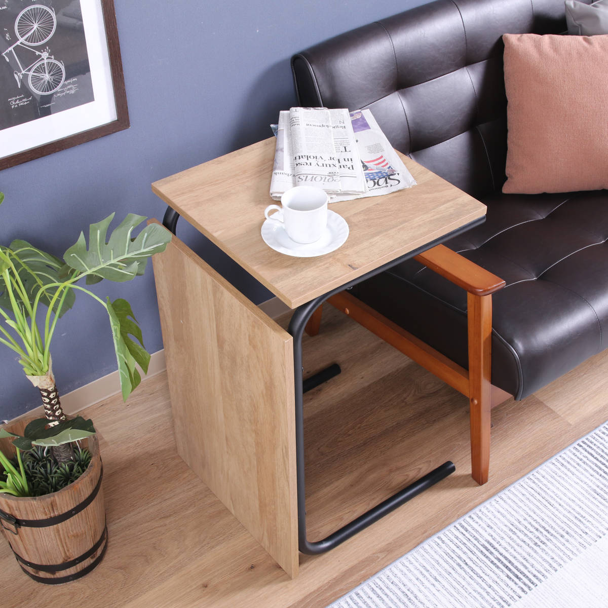 不二貿易（Fuji Boeki） EZBO サイドテーブル 2wayテーブル 大サイズ