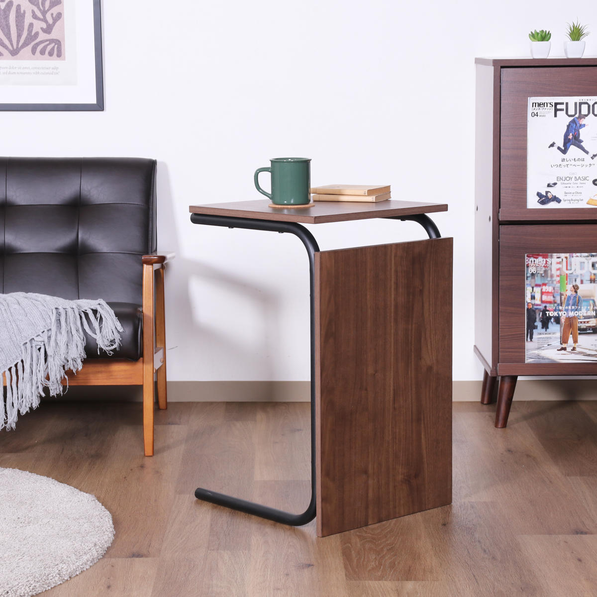 不二貿易（Fuji Boeki） EZBO サイドテーブル 2wayテーブル 大サイズ