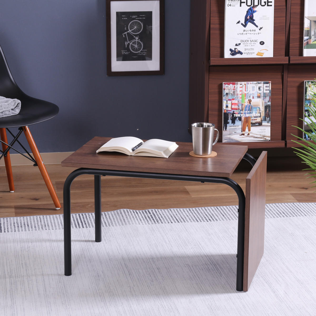 不二貿易（Fuji Boeki） EZBO サイドテーブル 2wayテーブル 大サイズ