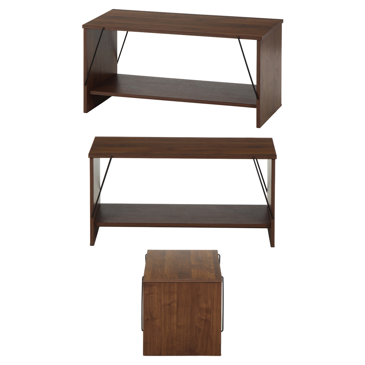 不二貿易（Fuji Boeki） EZBO センターテーブル 幅80cm リビング