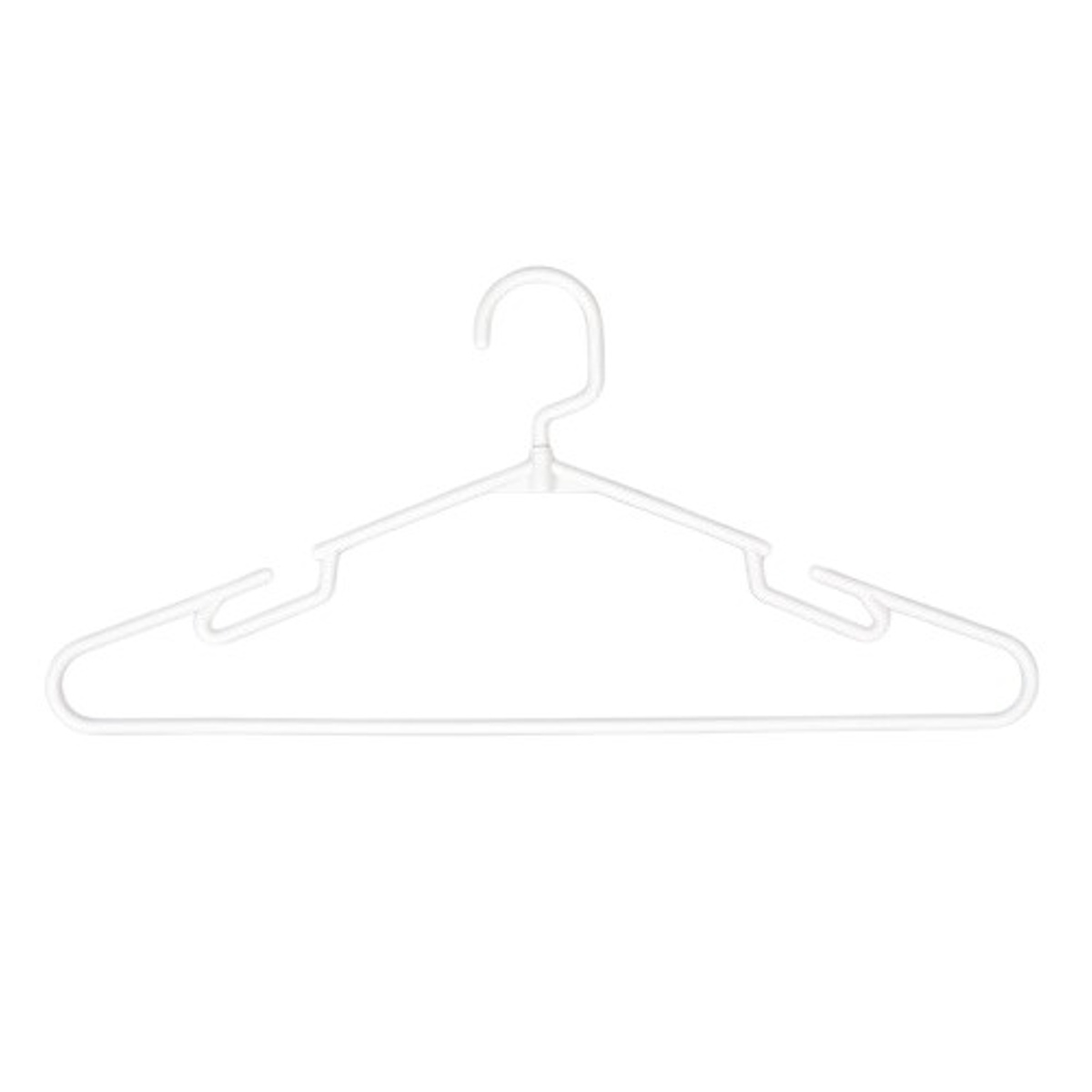 サワフジ ハンガー ラウンドハンガー 5本組 （ 洋服ハンガー スリム