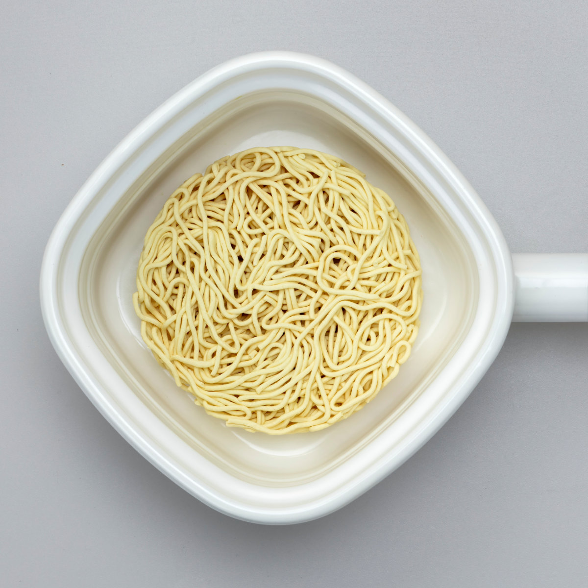 高木金属工業 角型片手鍋 14cm IH対応 ホーロー製 四角いお鍋 麺ごこち