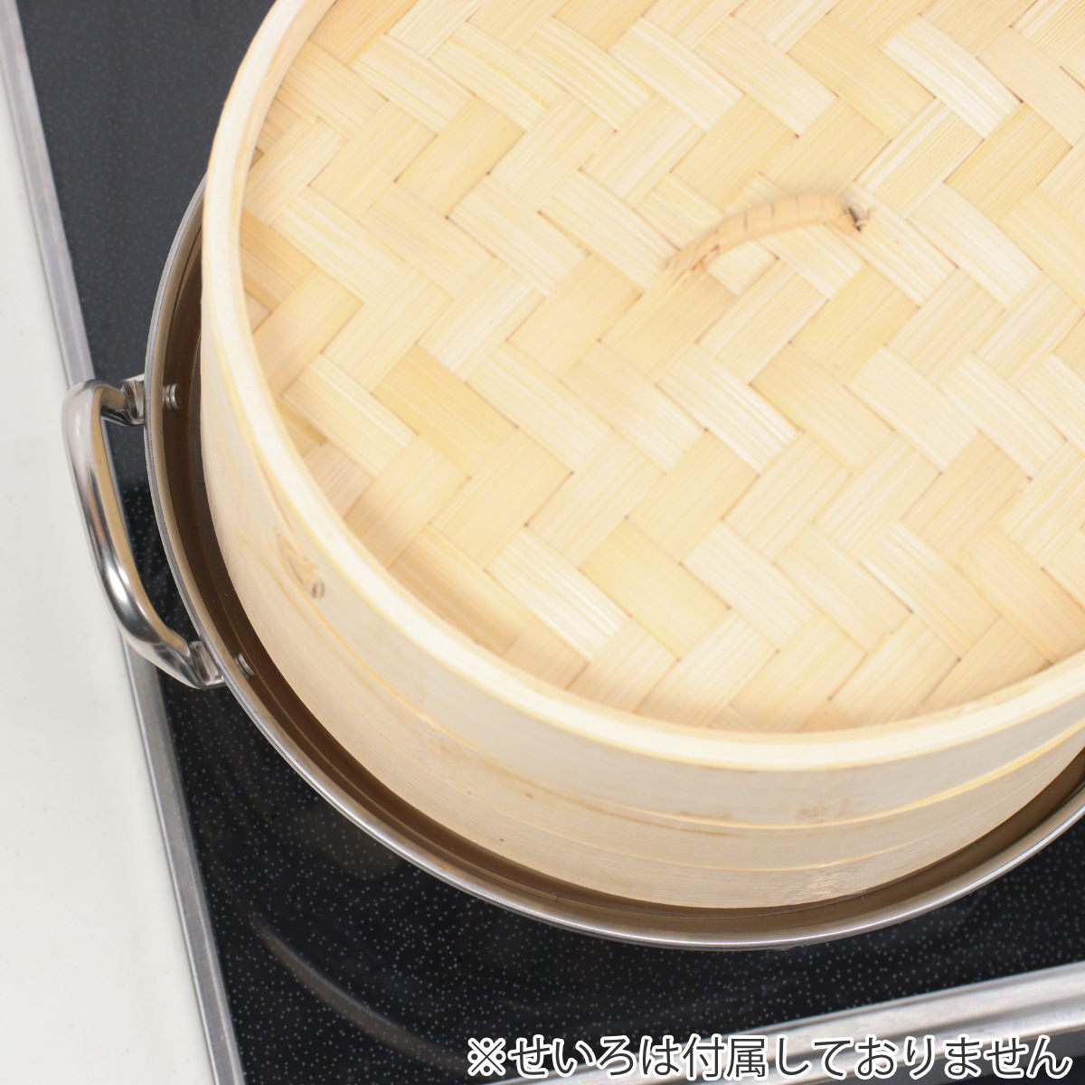 カンダ せいろ用鍋 27cm用 IH対応 ステンレス製 日本製 卓上鍋 （ ガス