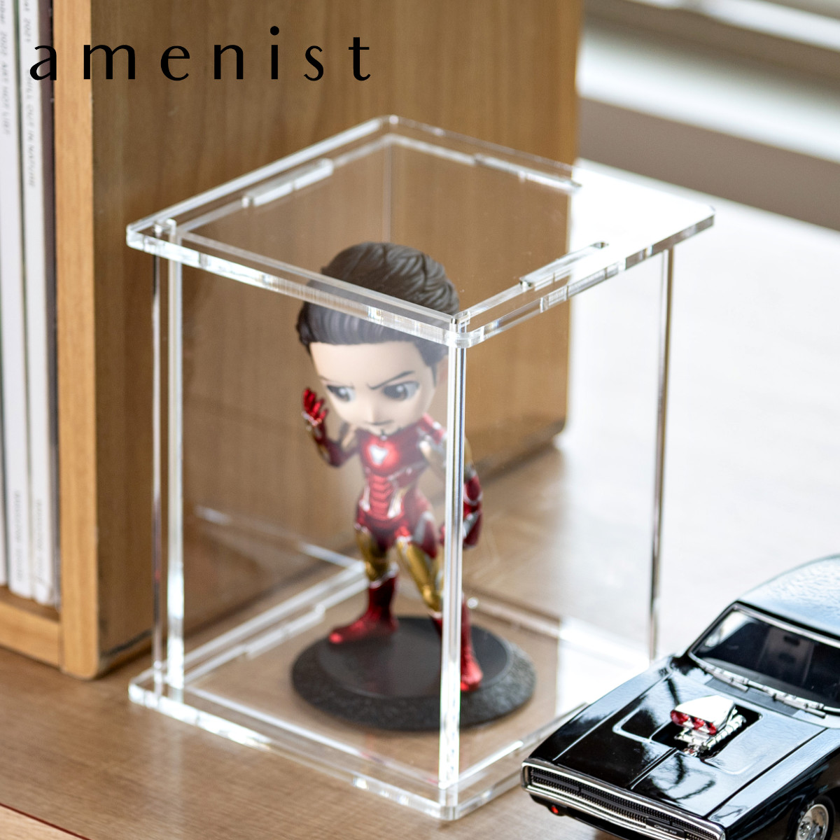 TCS様用 アクリルケース Trytec 特典付き ディスプレイケース Aタイプ amenist （ 透明