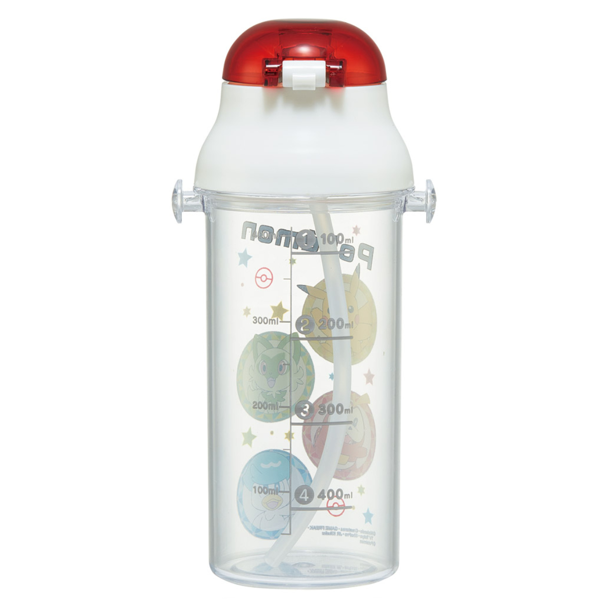 スケーター 水筒 480ml ワンタッチストローボトル ポケモン23N