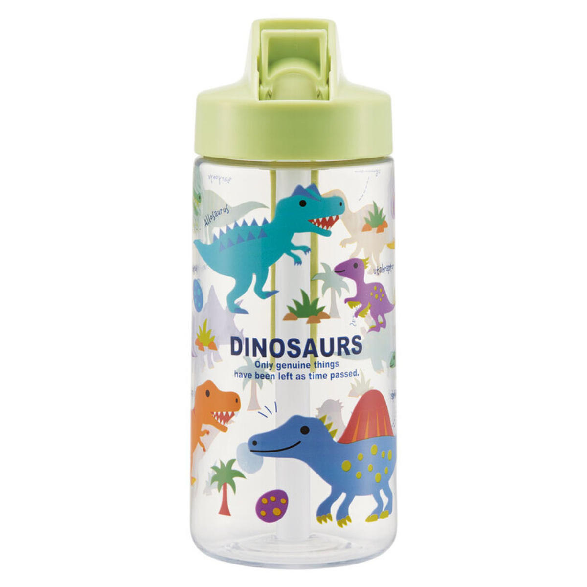 スケーター 水筒 500ml キッズストローボトル ディノサウルス ピク