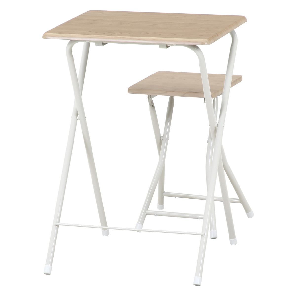 不二貿易（Fuji Boeki） ワークデスク 折りたたみ テーブルチェア