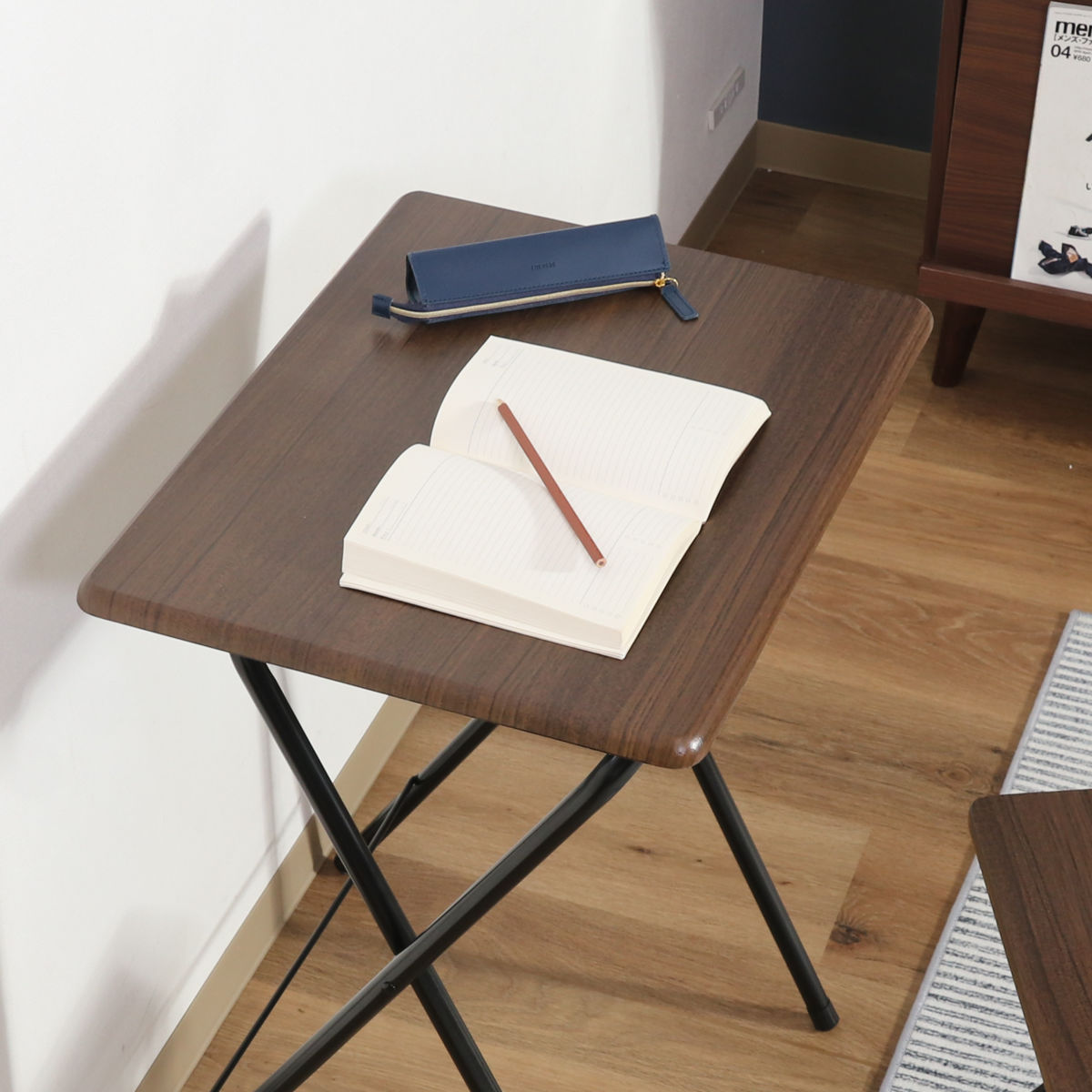 不二貿易（Fuji Boeki） ワークデスク 折りたたみ テーブルチェア