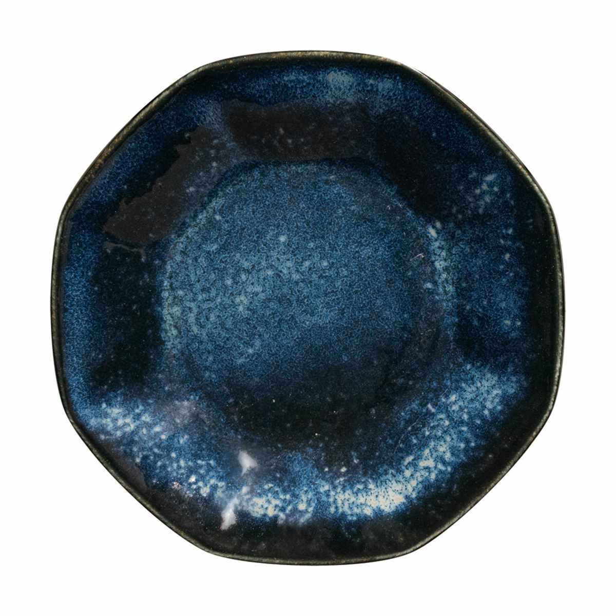 プレート 19cm チャーハン皿 窯変 中華 磁器 （ 食洗機対応 電子レンジ