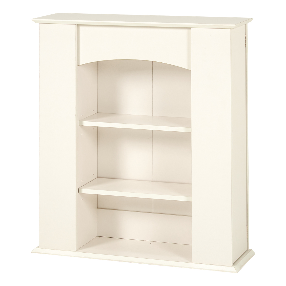 マントルピース 幅70cm 3段 可動棚 隠し収納 （ オープンラック 棚