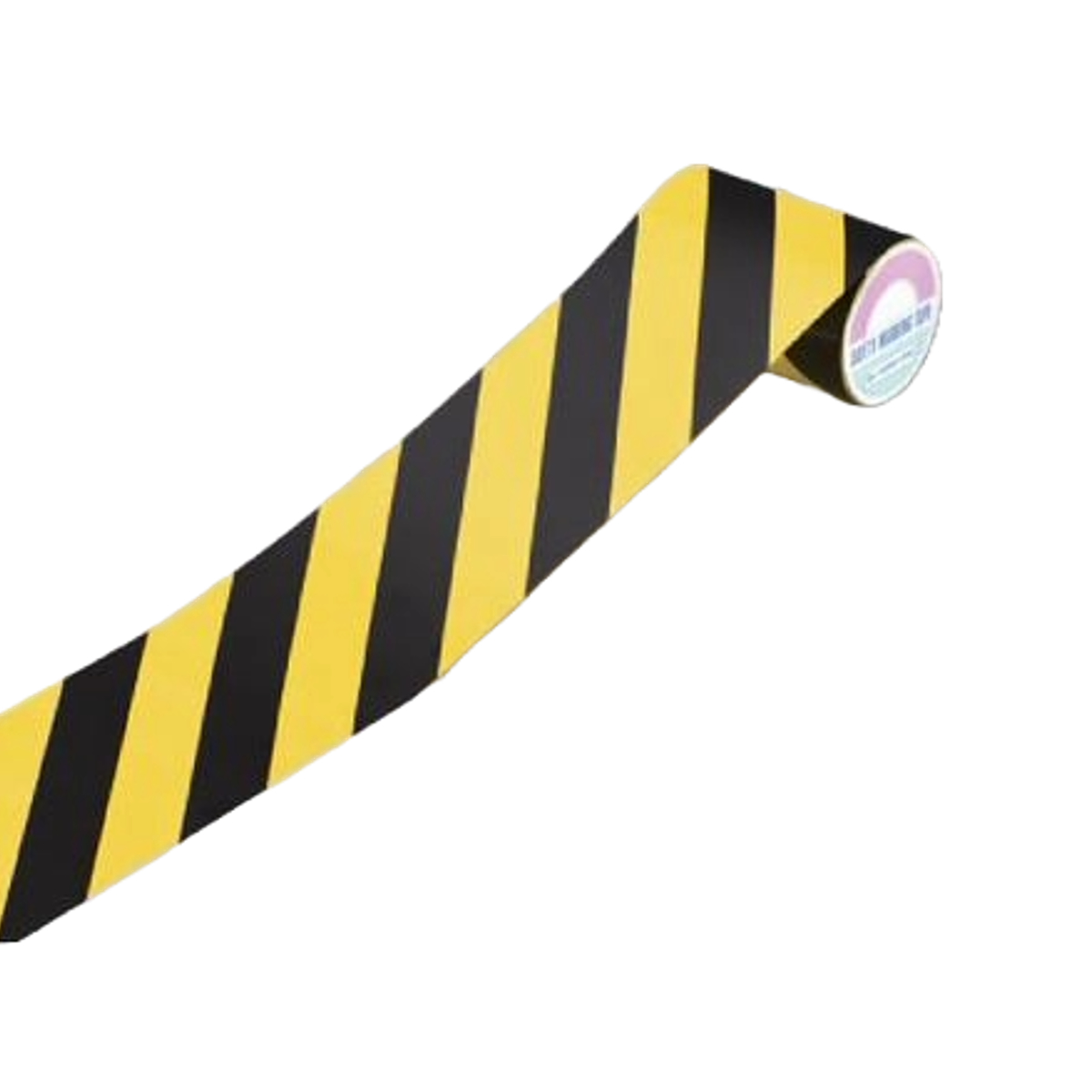 日本緑十字社 トラテープ 幅90mm×10m 屋内用 ビニール製 （ ライン