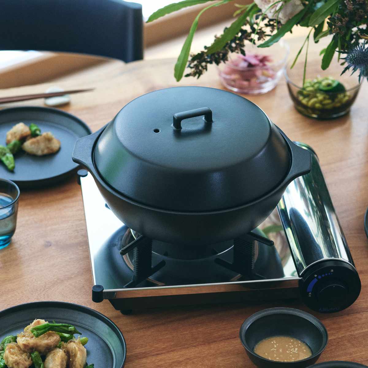 KINTO土鍋 蓋付き KINTO（キントー） KAKOMI 直火土鍋 1.2L （ 土鍋 1〜2人用 カコミ 直