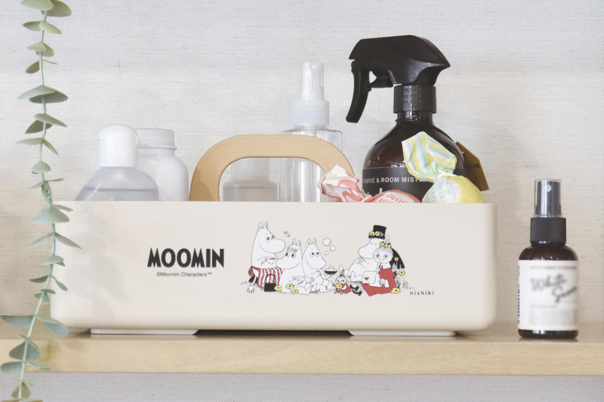 ムーミンキャラクター（ムーミン）収納ボックス花鉢入　椅子としても♪ ムーミンキャラクター（スナフキン）収納ボックス花鉢入 椅子としても