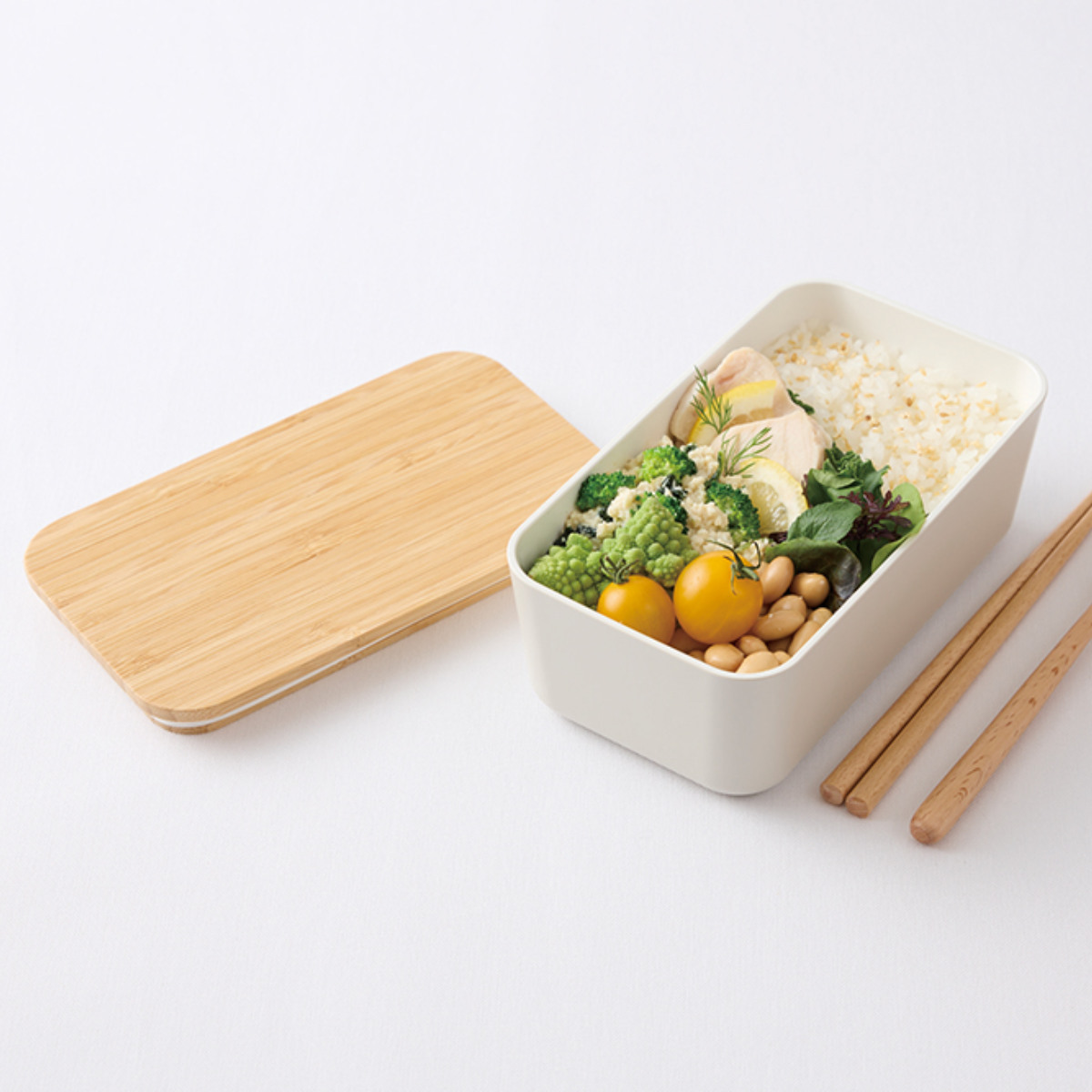 弁当箱 1段 750ml スキット 1段ナチュラルランチ （ お弁当箱 ランチ