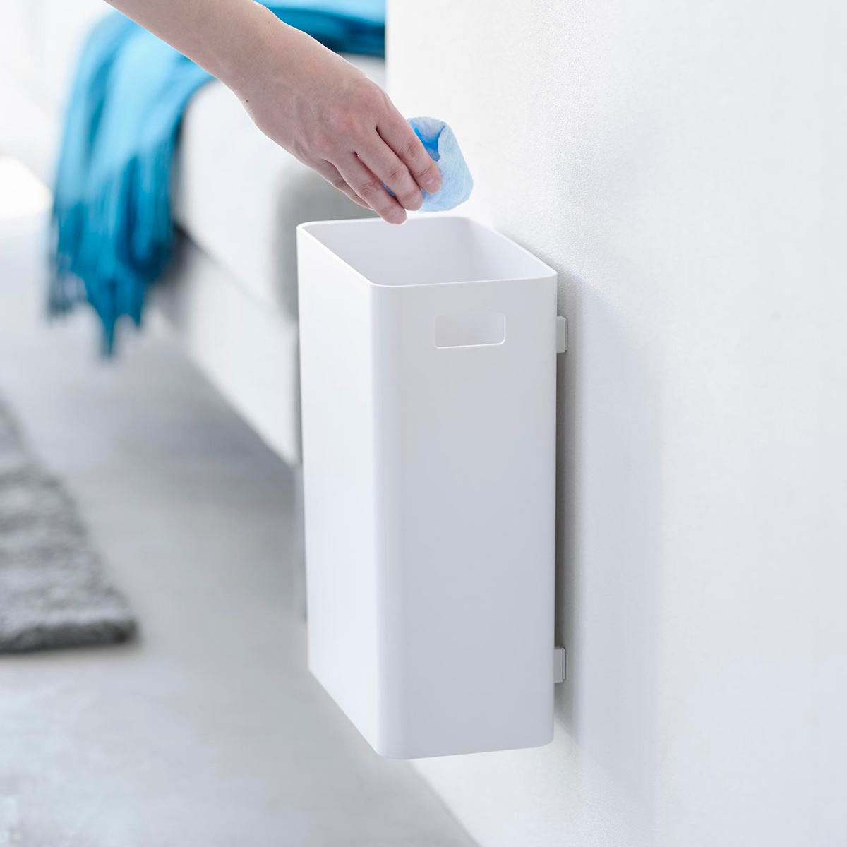 tower 山崎実業 ウォールトラッシュカン タワー 7L 石こうボード壁対応