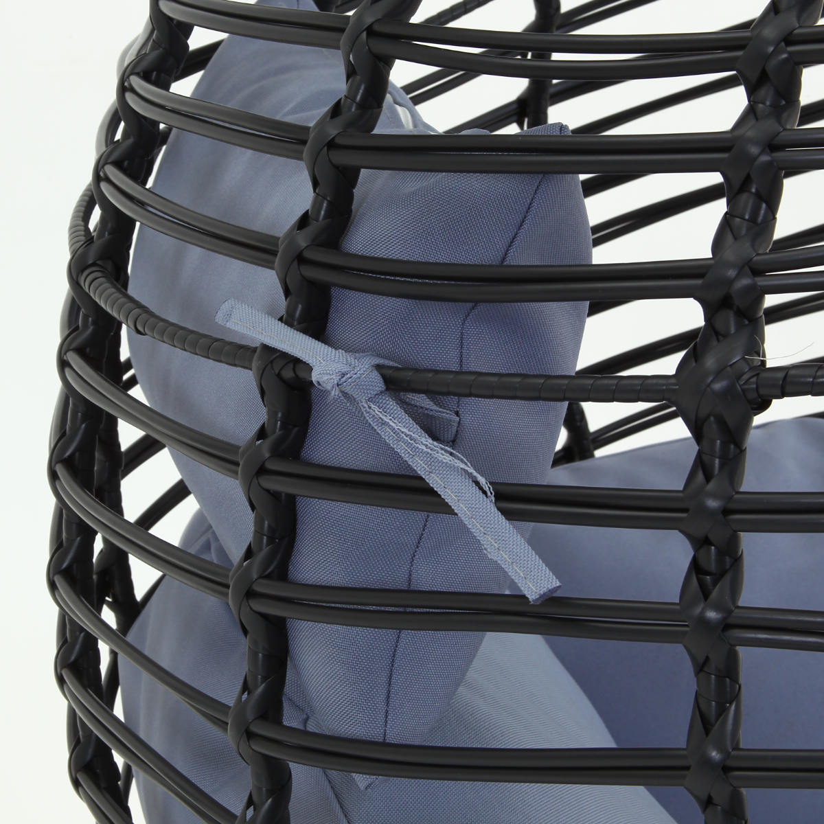 不二貿易（Fuji Boeki） ハンギングチェア たまご型 クッション付