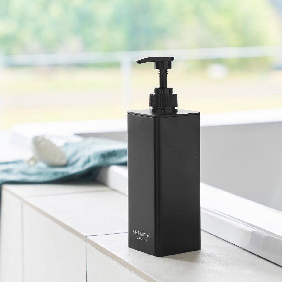 tower 山崎実業 たっぷり洗剤が出るディスペンサー タワー シャンプー