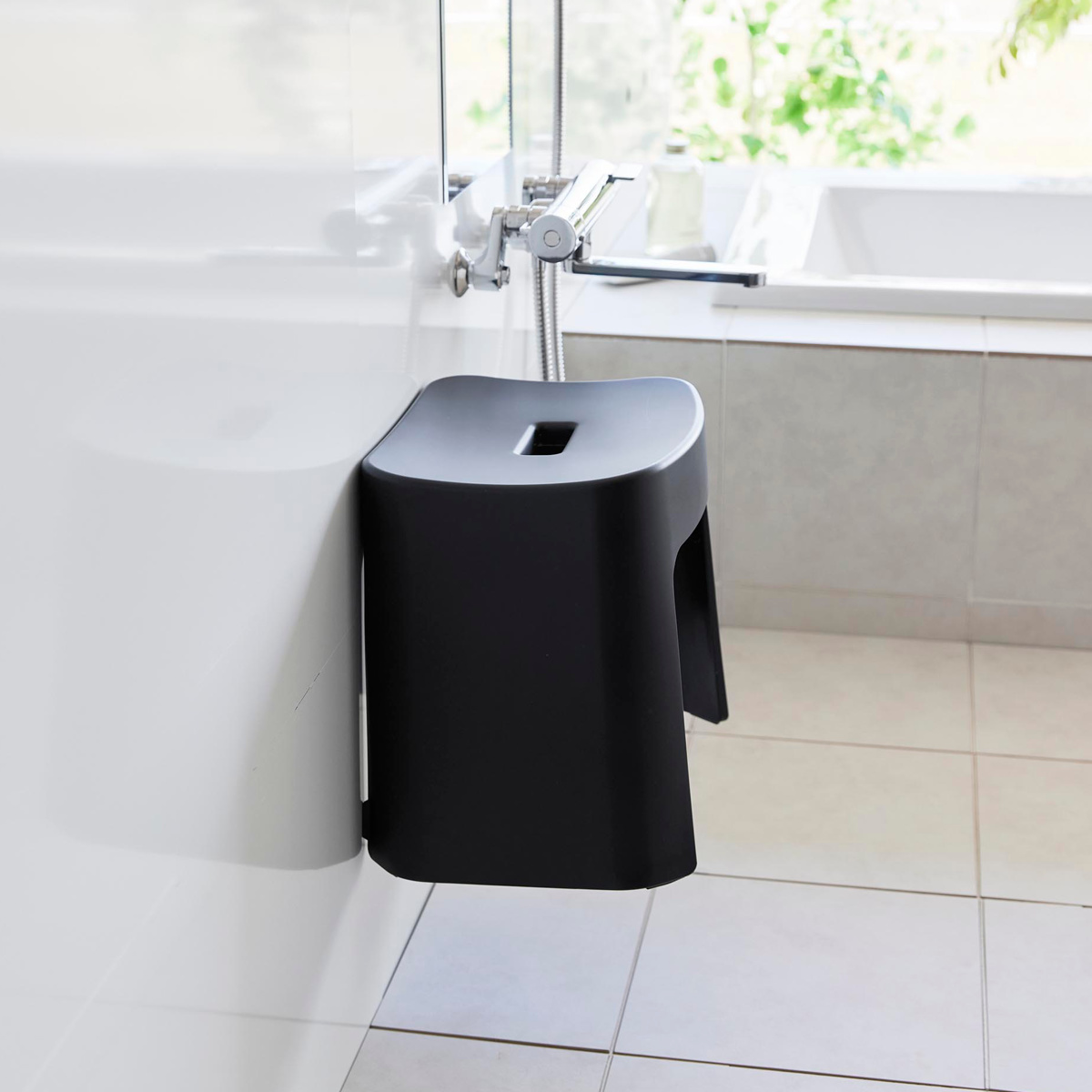 tower 特典付き 山崎実業 洗いやすいマグネット風呂イス タワー SH32