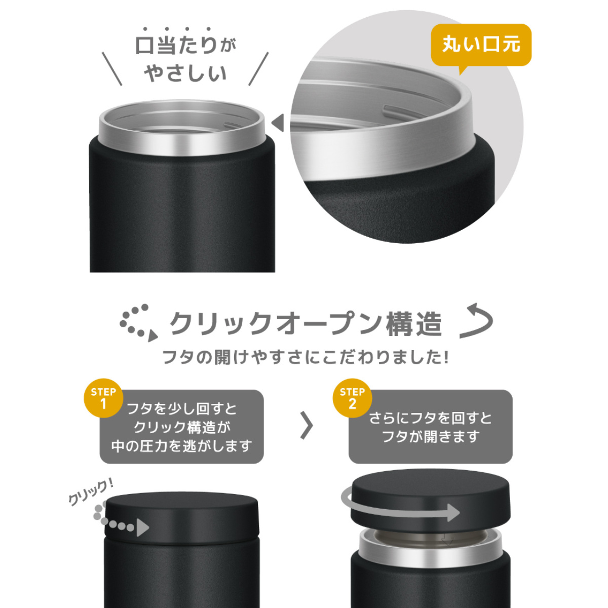 THERMOS（サーモス） スープジャー 400ml 真空断熱スープジャー
