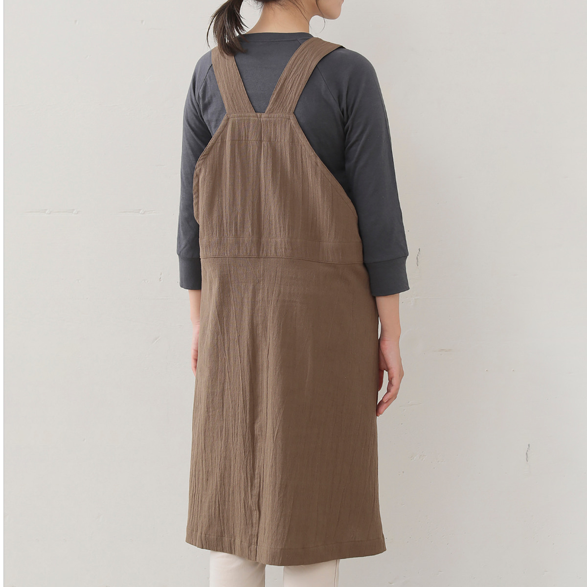 エプロン atelier Nuuit ワンピースエプロン （ アトリエヌイ 台所