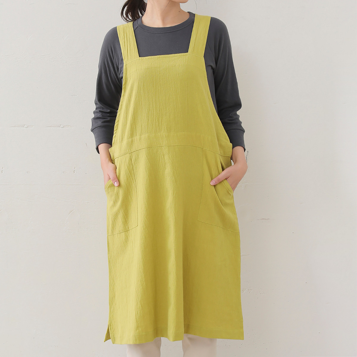 エプロン atelier Nuuit ワンピースエプロン （ アトリエヌイ 台所