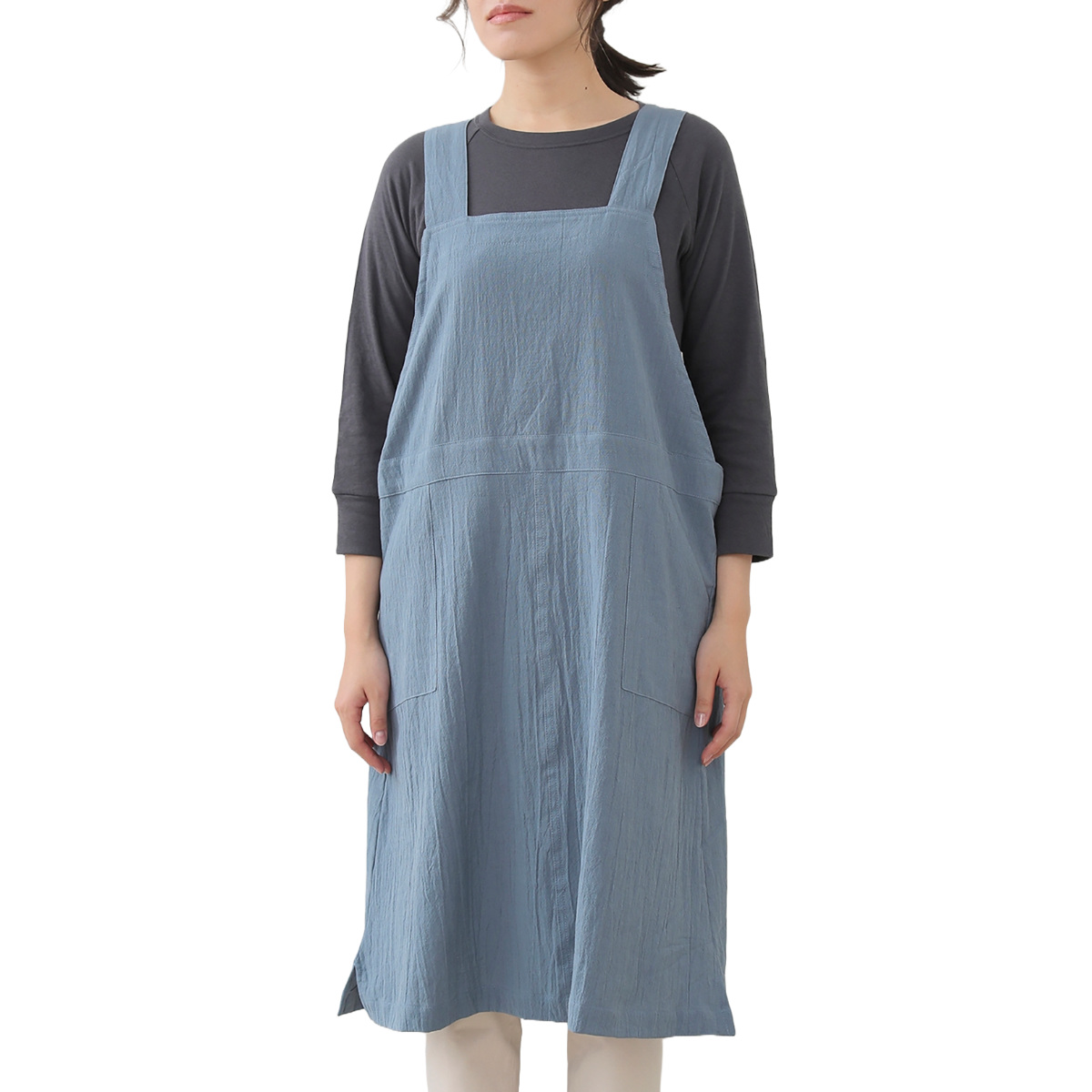 エプロン atelier Nuuit ワンピースエプロン （ アトリエヌイ 台所