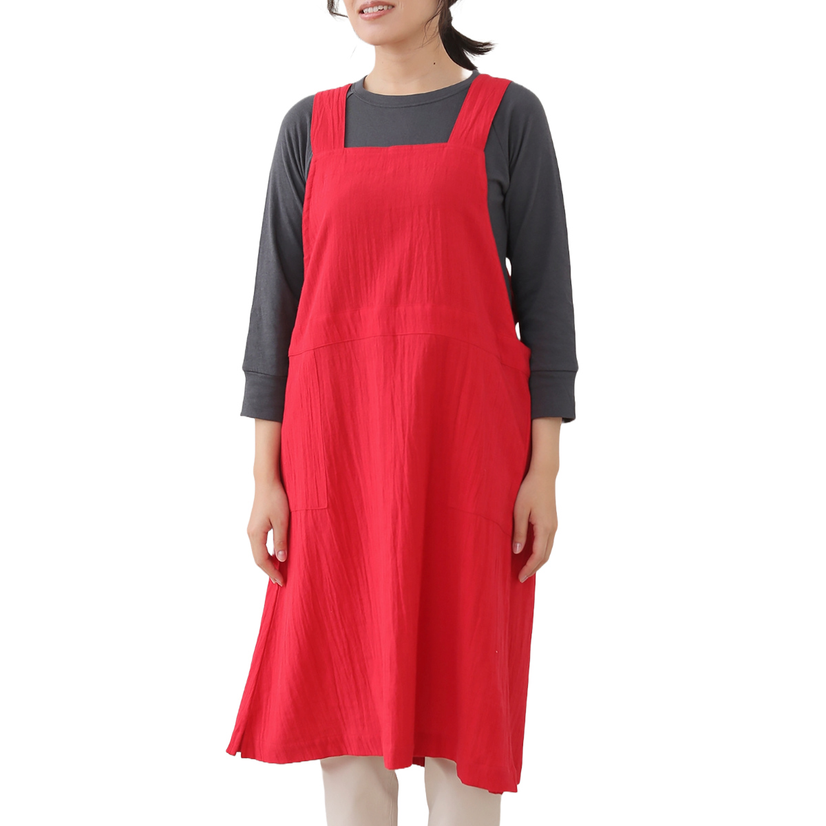 エプロン atelier Nuuit ワンピースエプロン （ アトリエヌイ 台所