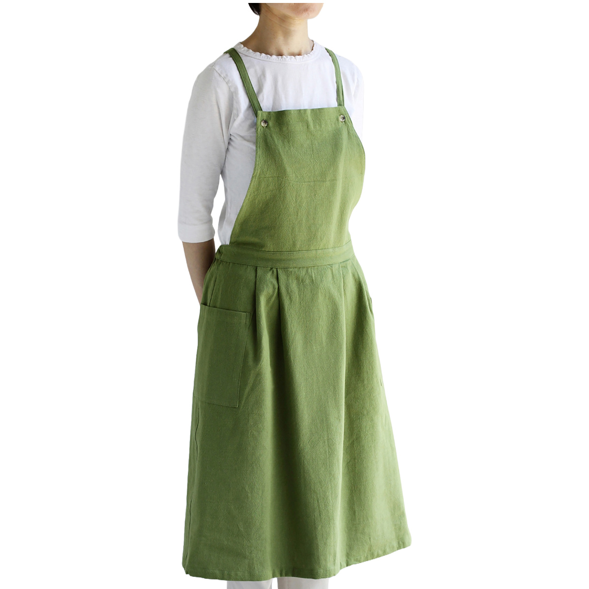 エプロン atelier Nuuit ホームウエアエプロン ワンピース （ アトリエ