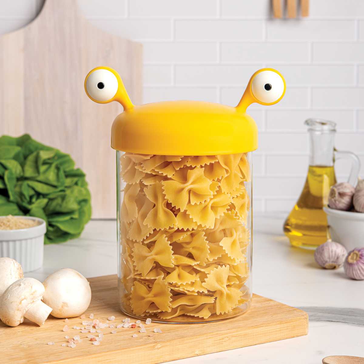 OTOTO（オトト） 保存容器 スパゲティモンスターコンテナ （ ガラス