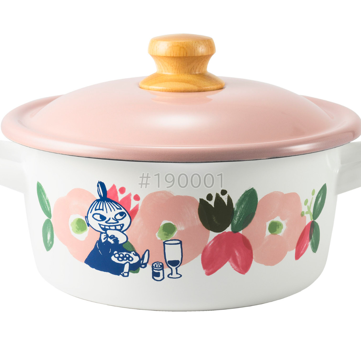 Honey Ware キャセロール 20cm IH対応 ムーミンフラワーガーデン 富士