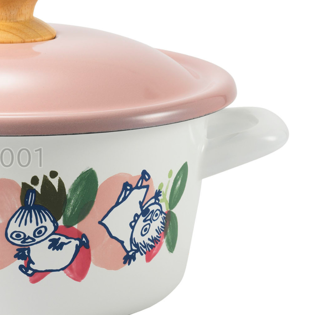 Honey Ware キャセロール 20cm IH対応 ムーミンフラワーガーデン 富士