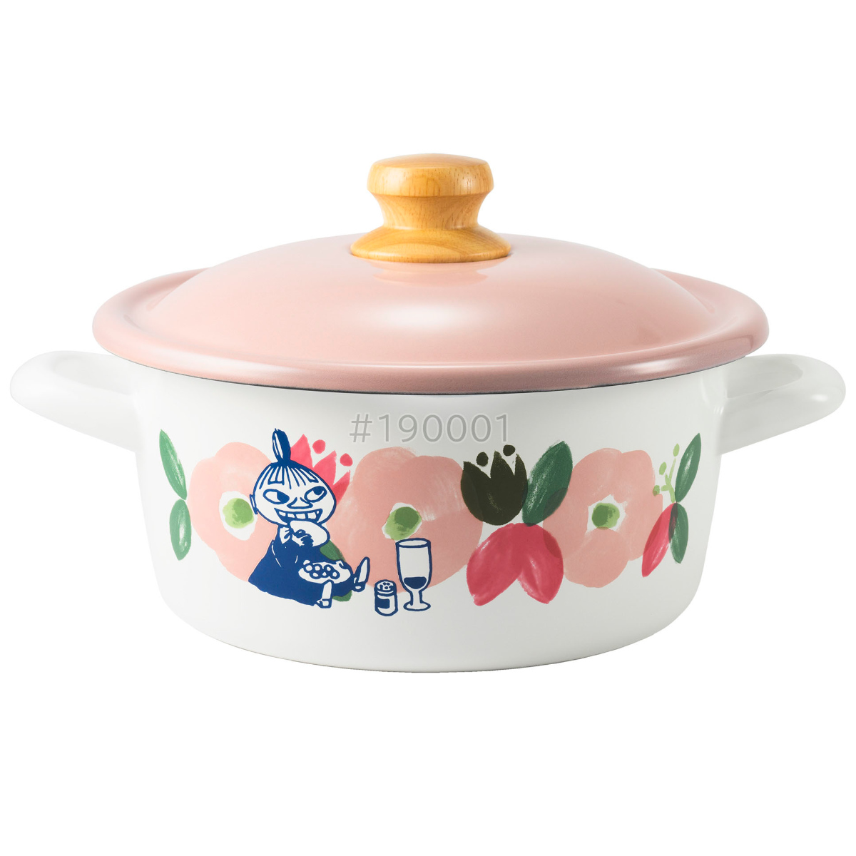 Honey Ware キャセロール 20cm IH対応 ムーミンフラワーガーデン 富士