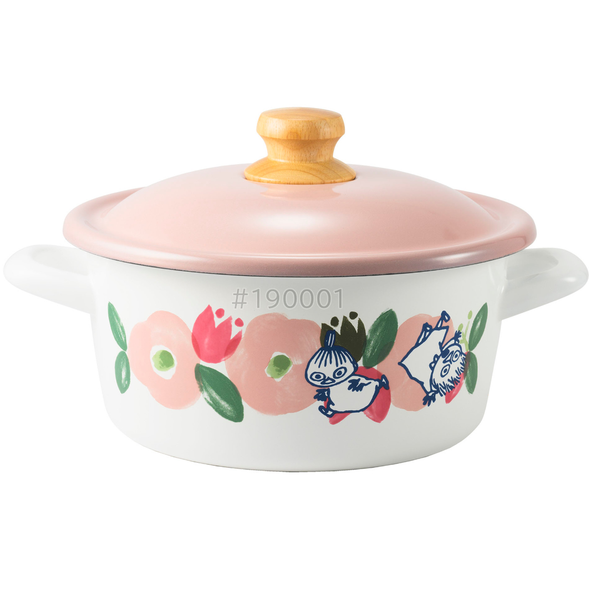 Honey Ware キャセロール 20cm IH対応 ムーミンフラワーガーデン 富士