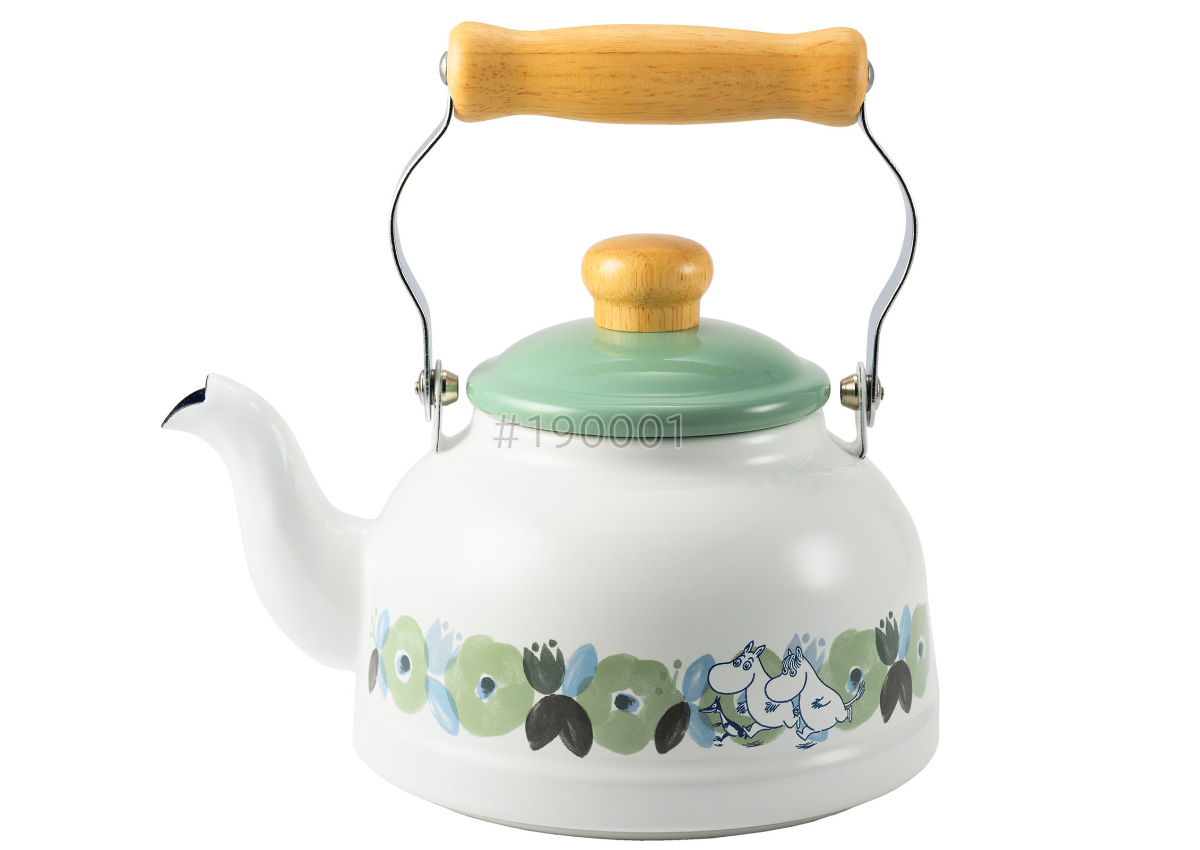 Honey Ware ケトル 1.6L IH対応 ムーミンフラワーガーデン 富士