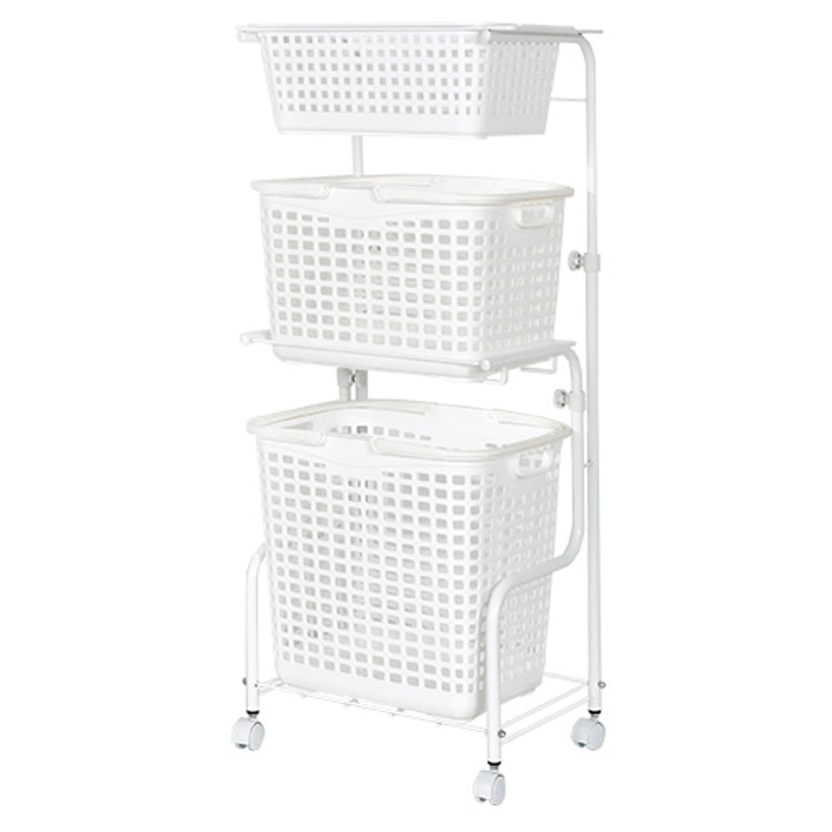 ランドリーバスケット 3段 キャスター付き」の人気商品一覧 | 安い商品