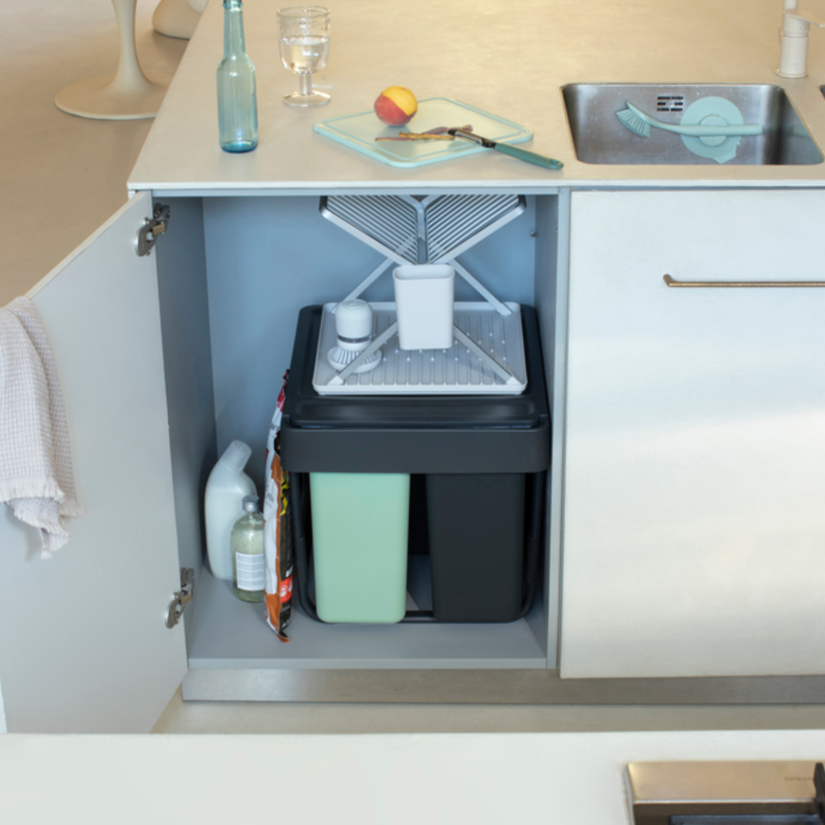 brabantia（ブラバンシア） ゴミ箱 10＋10＋20L ビュルトインビン