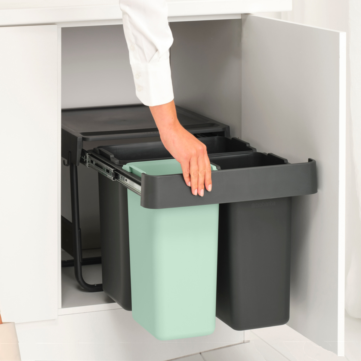 brabantia（ブラバンシア） ゴミ箱 10＋10＋20L ビュルトインビン