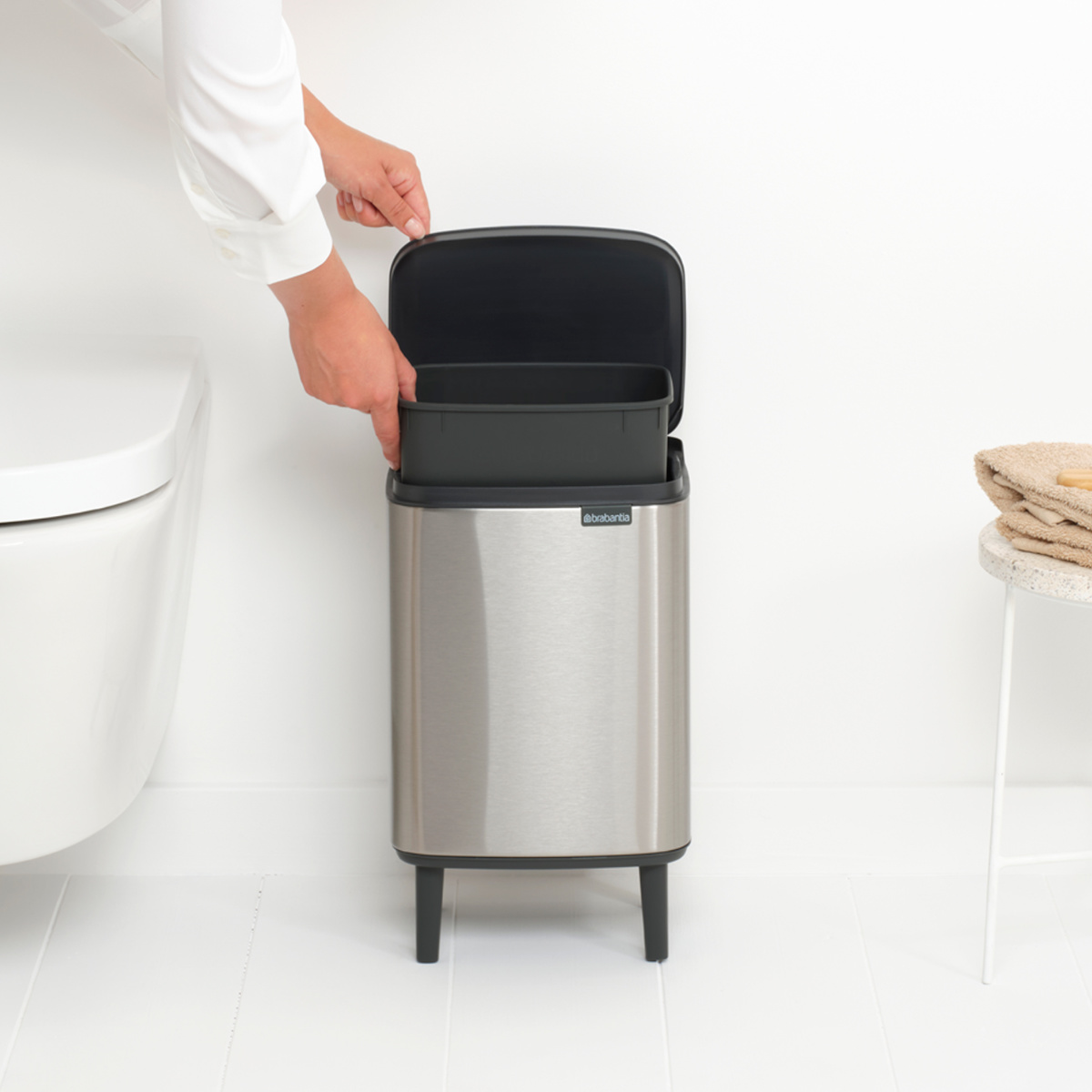 brabantia（ブラバンシア） ゴミ箱 7L オープン式 Bo Waste Bin Hi FPP 